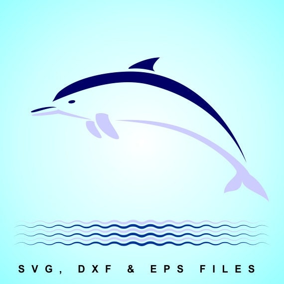 Download Dolphin SVG DXF EPS Cut file