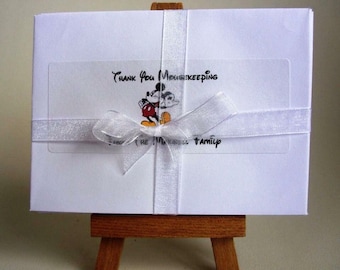 Personalised Mousekeeping Envelopes - Set of 14