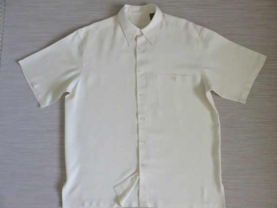 Hawaiian Shirt TORI RICHARD Vintage 90s 100% Silk Tropical