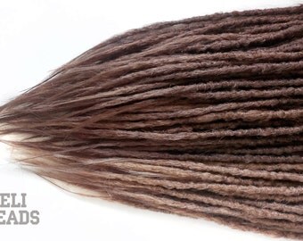 40 DE Dreads, crochet natural style, dreadlocks, synthetic dreads, ombre dreads, FREE SHIPPING.