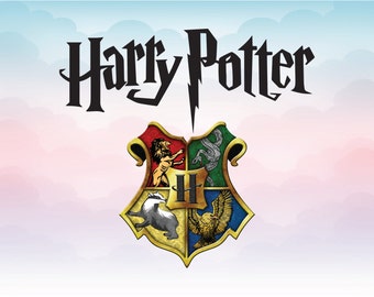 Harry Potter Hogwarts Alumni SVG vector logo for instant download, customaizable HP hogwarts magic school vector logo