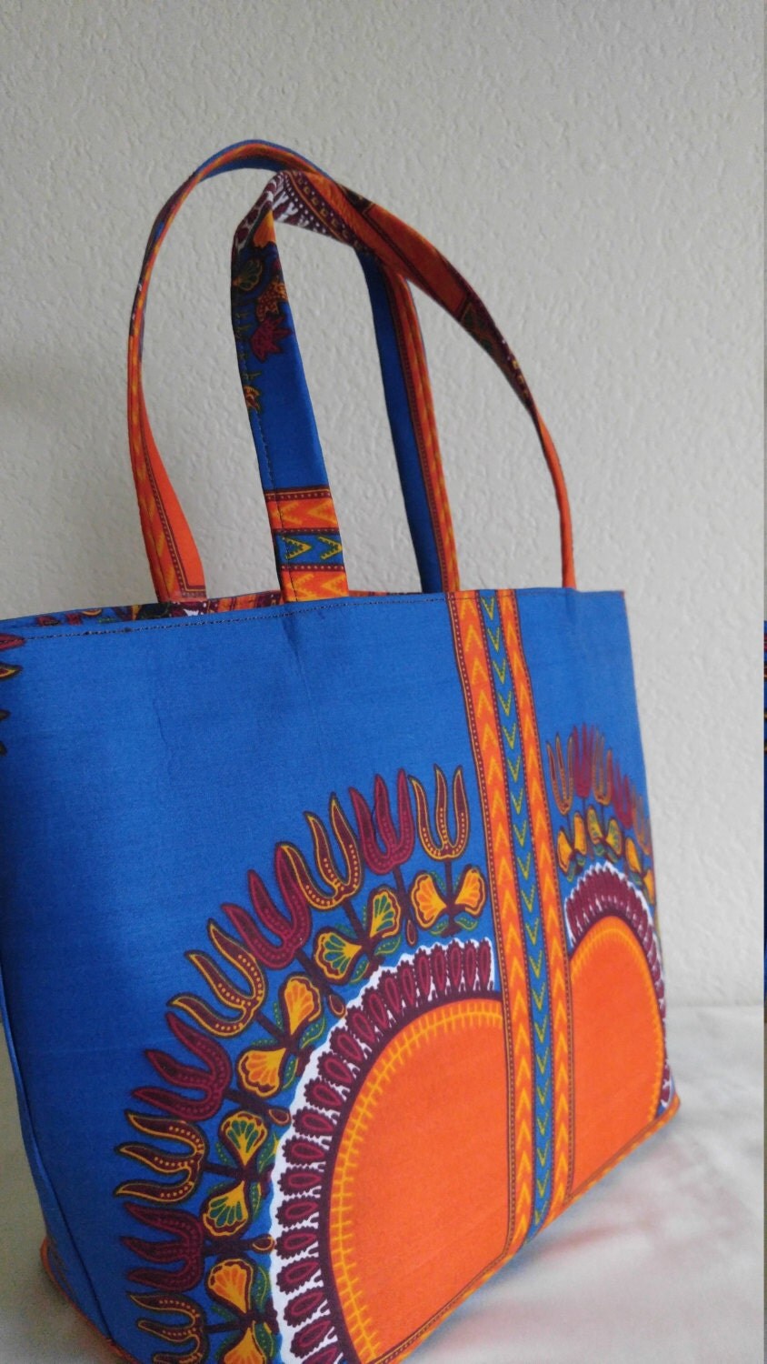 African Tote Ankara Bag African Handbag African Ankara