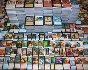 100 RANDOM Magic: The Gathering MTG Cards - English - NM - All different years and sets, from Alpha up!