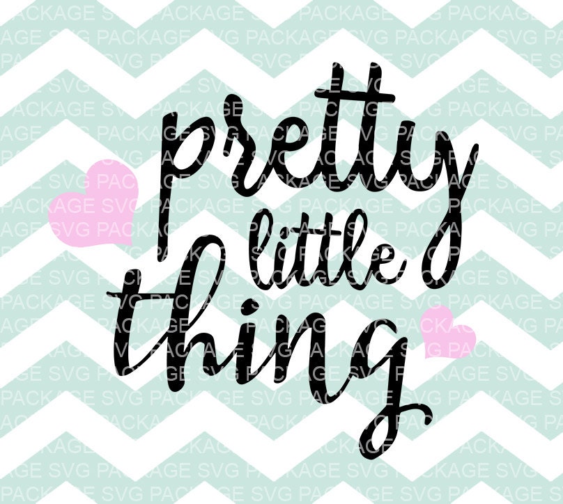 Download SVG File Pretty Little Thing SVG Cutting File Girly