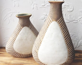 Set of ceramic vases