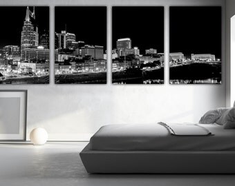 Nashville Wall Art nashville canvas | etsy Nashville Wall Art nashville canvas | etsy