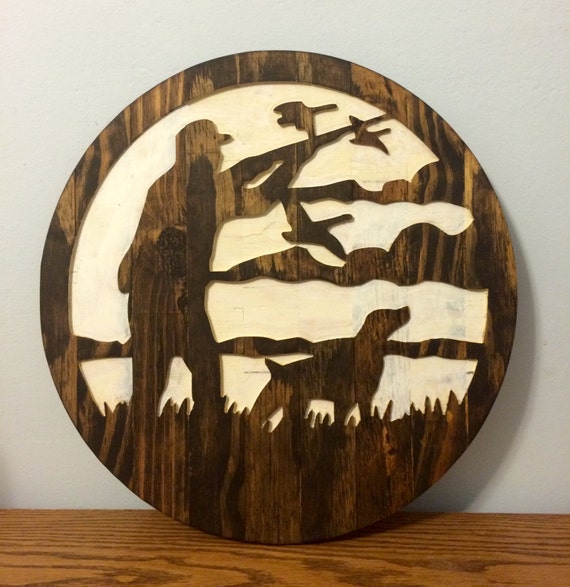 Duck hunting Decor Waterfowl Decor Duck Wall decor Duck