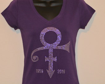 prince rhinestone shirt