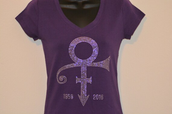 prince rhinestone shirt