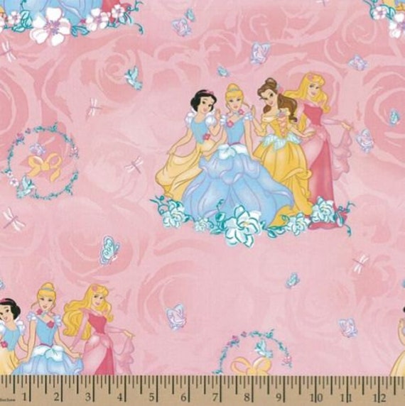 Disney Fabric Disney Princess fabric Snow white Aurora