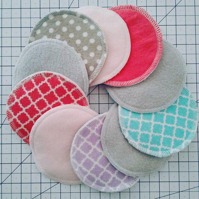 5 pairs of Reusable Nursing Pads 5 Layers of Protection