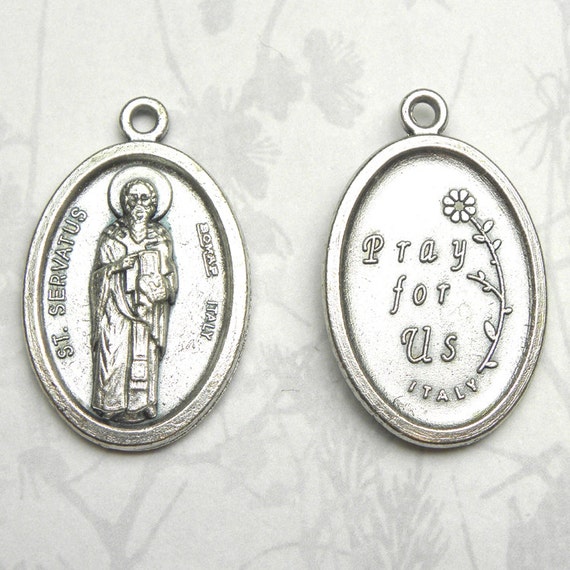 St. Servatius Holy Medal Catholic Gift Patron Saint of Foot