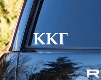 Kappa Kappa Gamma Decal