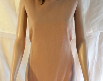 beige dress
