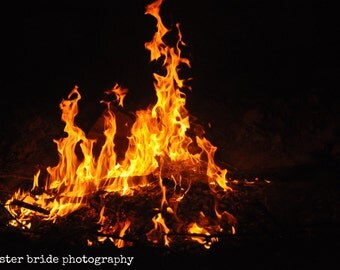 8x10 Photo // Bonfire // Other Sizes Available