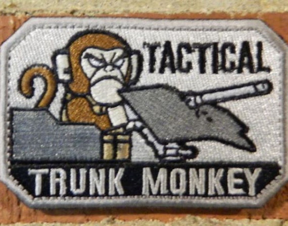 Tactical Trunk Monkey Morale/Tactical Velcro Patch