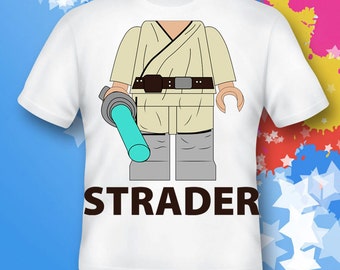 Star Wars Shirt. Luke Skywalker Shirt. Star Wars gift. star wars costume. star wars birthday