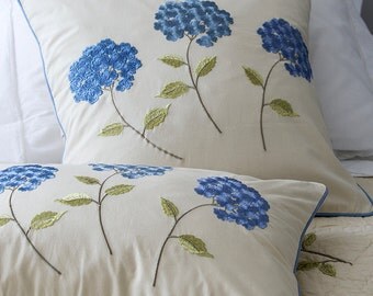 Set of Machine Embroidery Designs Hydrangea (7 in 1)