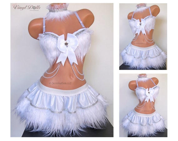 all white rave outfit