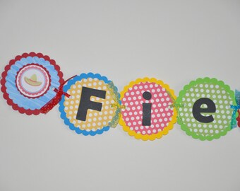 Fiesta Banner. Cinco De Mayo. sombrero. Banner. Party