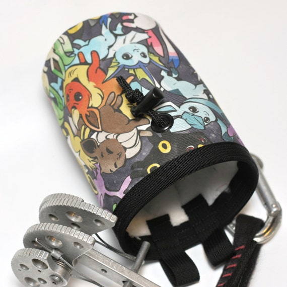 Pokemon Pride Hand Crafted Chalk Bag and Belt Rock by ArieLeeflang
