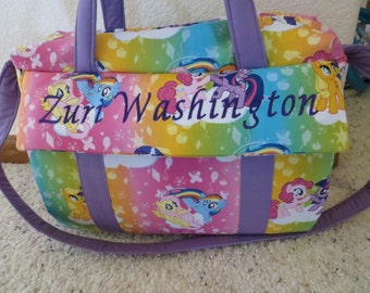 My Little Pony Diaper Bag with changing pad by EMIJANE