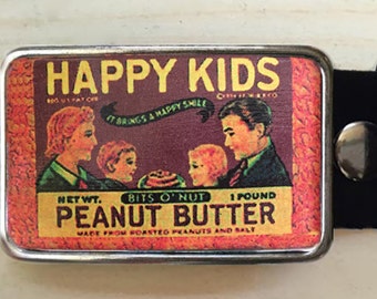 Peanut Butter Belt Buckle. Womens Belt Buckle. Belt Buckles for Men too. Mens birthday gift.