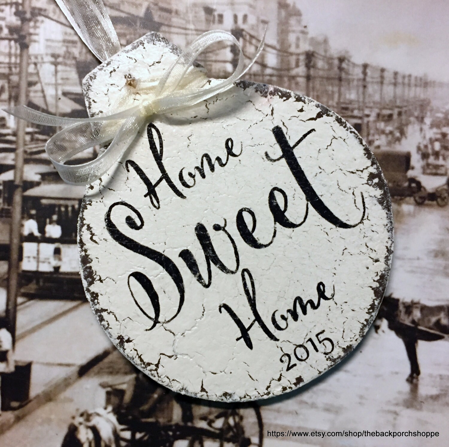 HOME SWEET HOME Ornament Family Christmas by