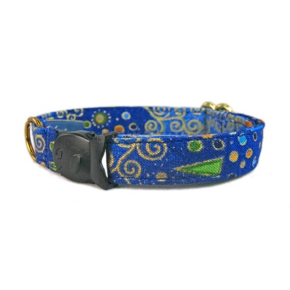 Breakaway Cat Collar Blue Cat Collar Fancy Cat Collar