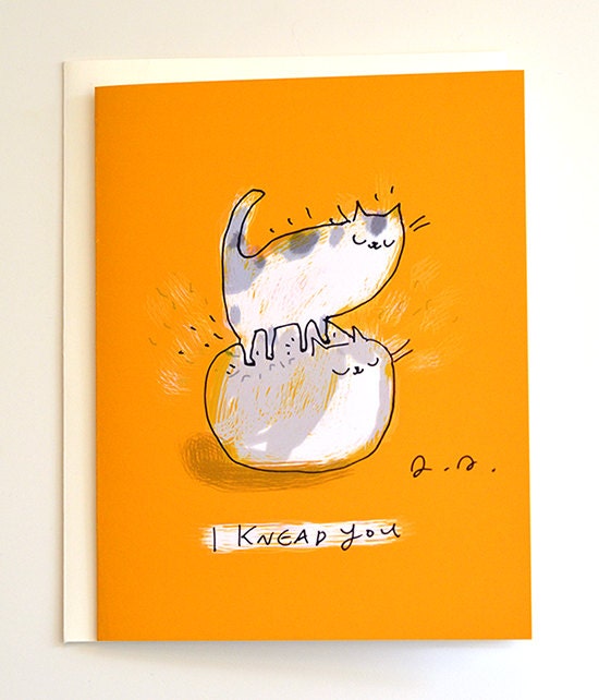 Awesome 55 Knead Love Card