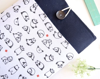 Panda Laptop Sleeve Pandas Laptop Case Computer Sleeve Computer Case Computer Cover Padded with Pocket - Panda Bears