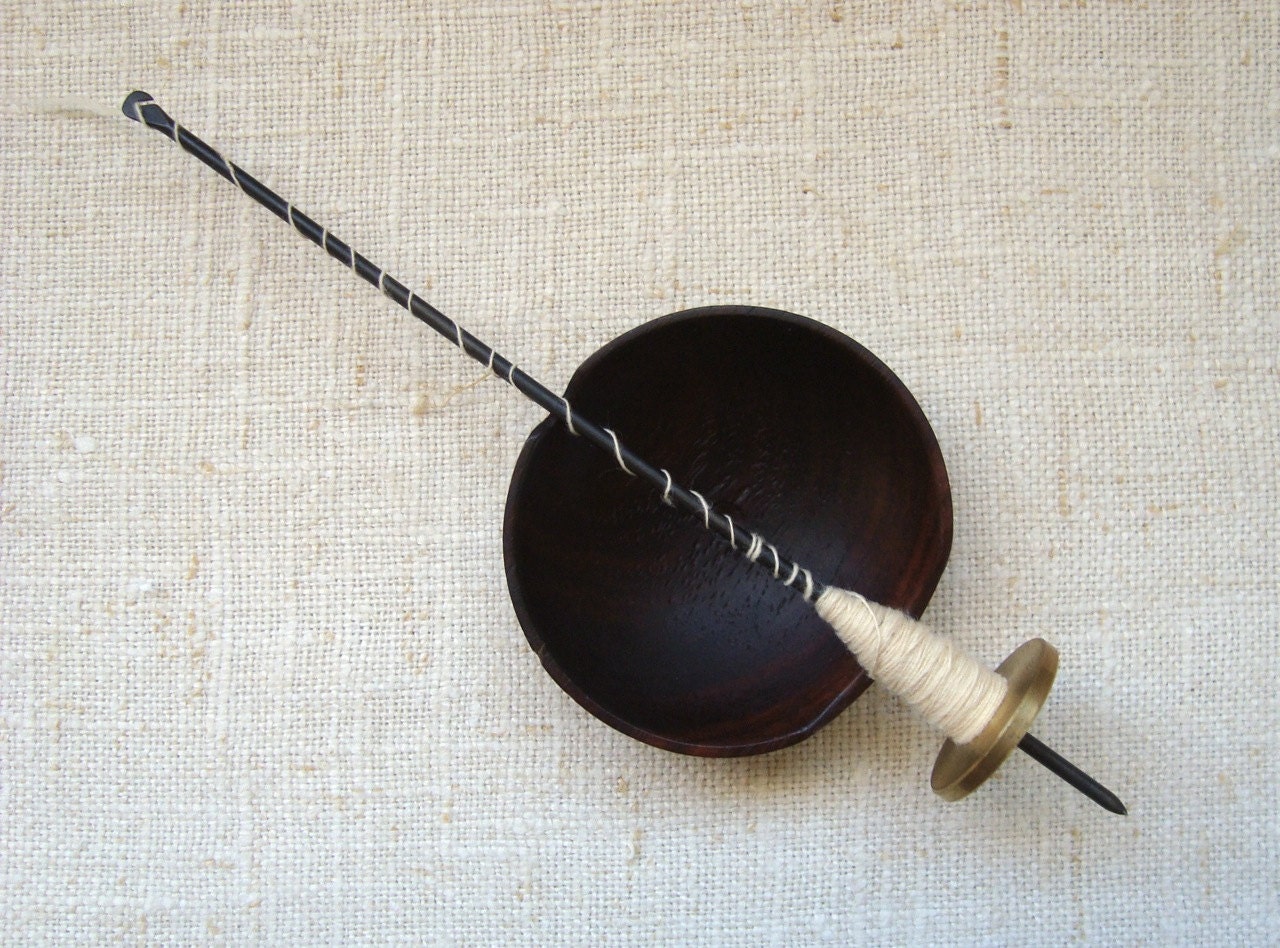 USA made Tahkli Indian-Style Support Spindle Coin Takli