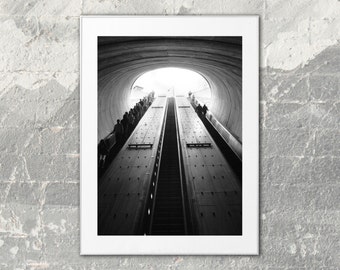 Dc metro art | Etsy