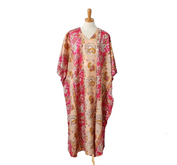 Vintage 80s Brownstone NY Caftan Full by bluebutterflyvintage
