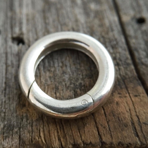 Sterling Silver Clasp Hinged Ring Clasp 2 by midnightinsavannah