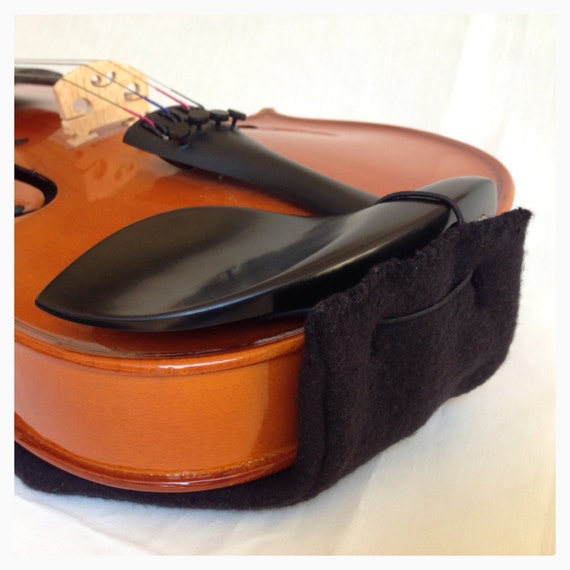 Comfortable Violin Shoulder Pad & Metal Clamp Cover Fit 3/4