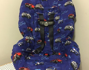 Booster Car seat Cover made with Paw Patrol fabric including