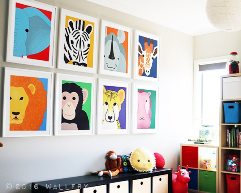 Playroom decor playroom art playroom prints. Jungle playroom