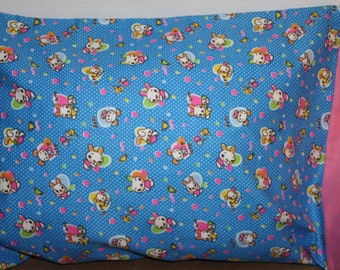 Flannel Pillowcase Toddler/Travel or Standard Size