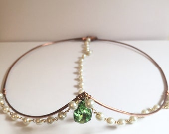 Shimmer Pearls Crown - Shimmer and Shine - Pearl Crown - Shimmer Costume - Shimmer Headpiece - Shimmer Jewelry - Shimmer Crown