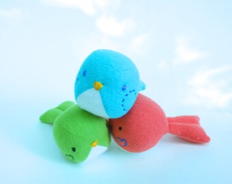 Bird Rattle, organic toy, baby rattle, rattle, organic baby toy, plush toy, plush rattle, organic rattle, handmade toy, organic baby rattle