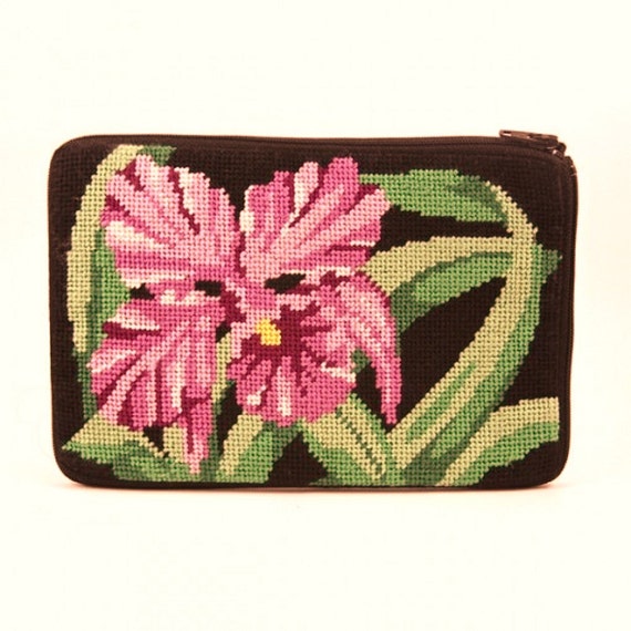 Stitch & Zip Needlepoint Cosmetic Case KitsVariety of