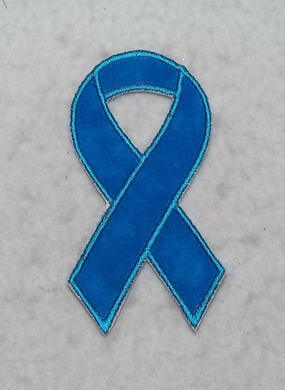 Turquoise Awareness Ribbon MADE to ORDER Choose SIZE