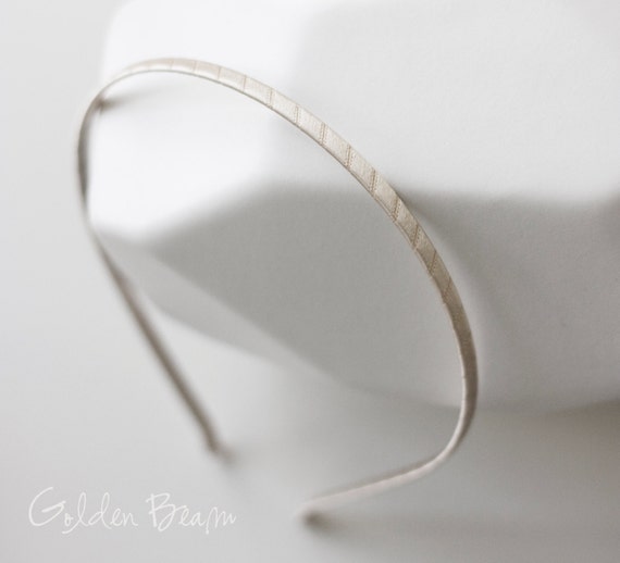 Flower Girl Headband 3 Ivory and Pearl Flowers Handmade