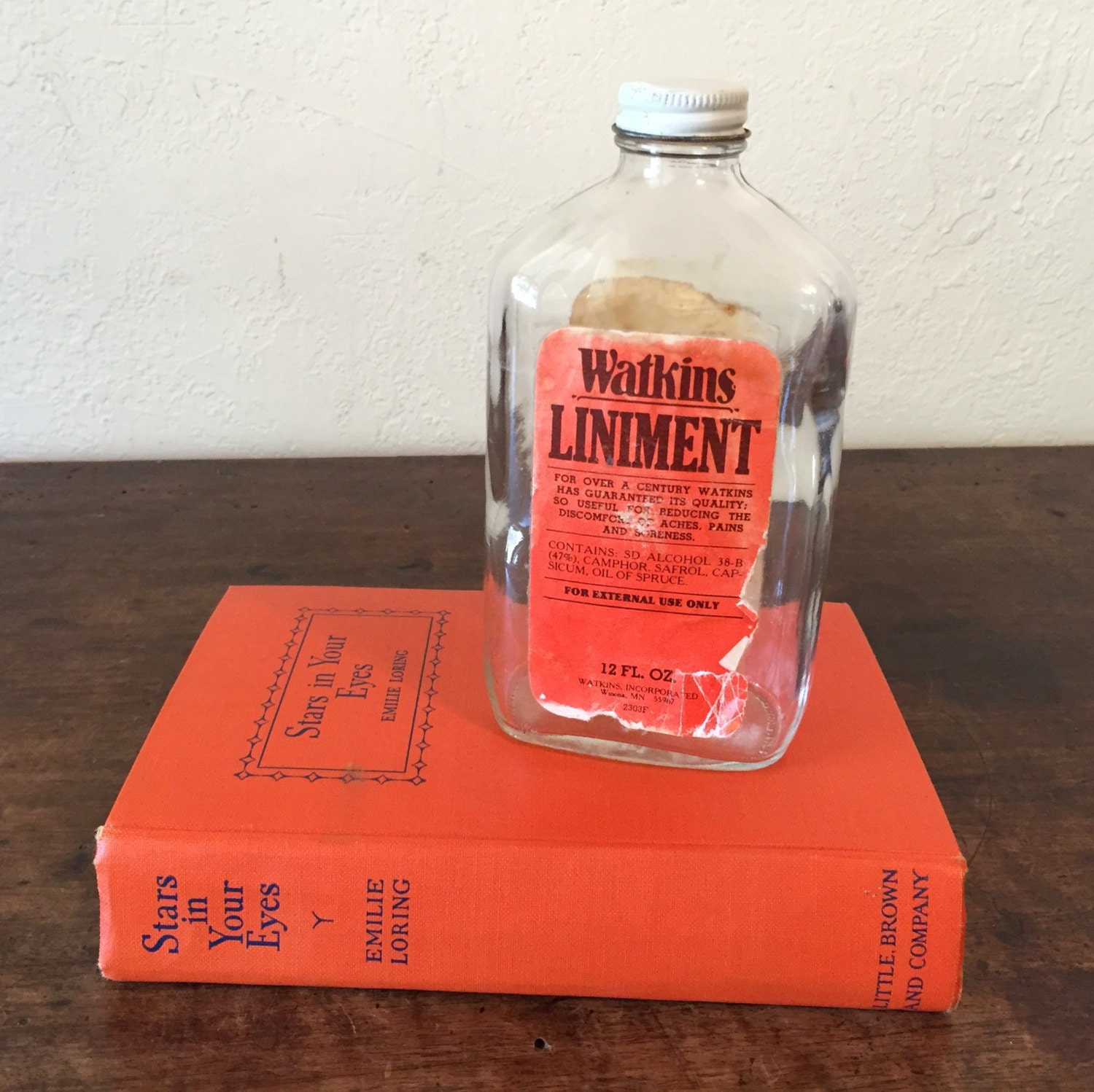 Vintage Watkins Liniment Bottle