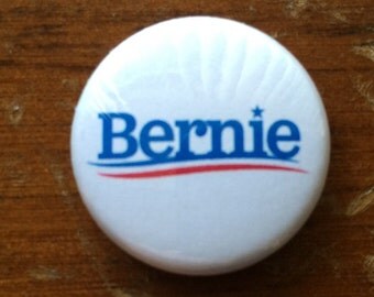 Bernie Logo Bernie Sanders 1" Pin Back Button