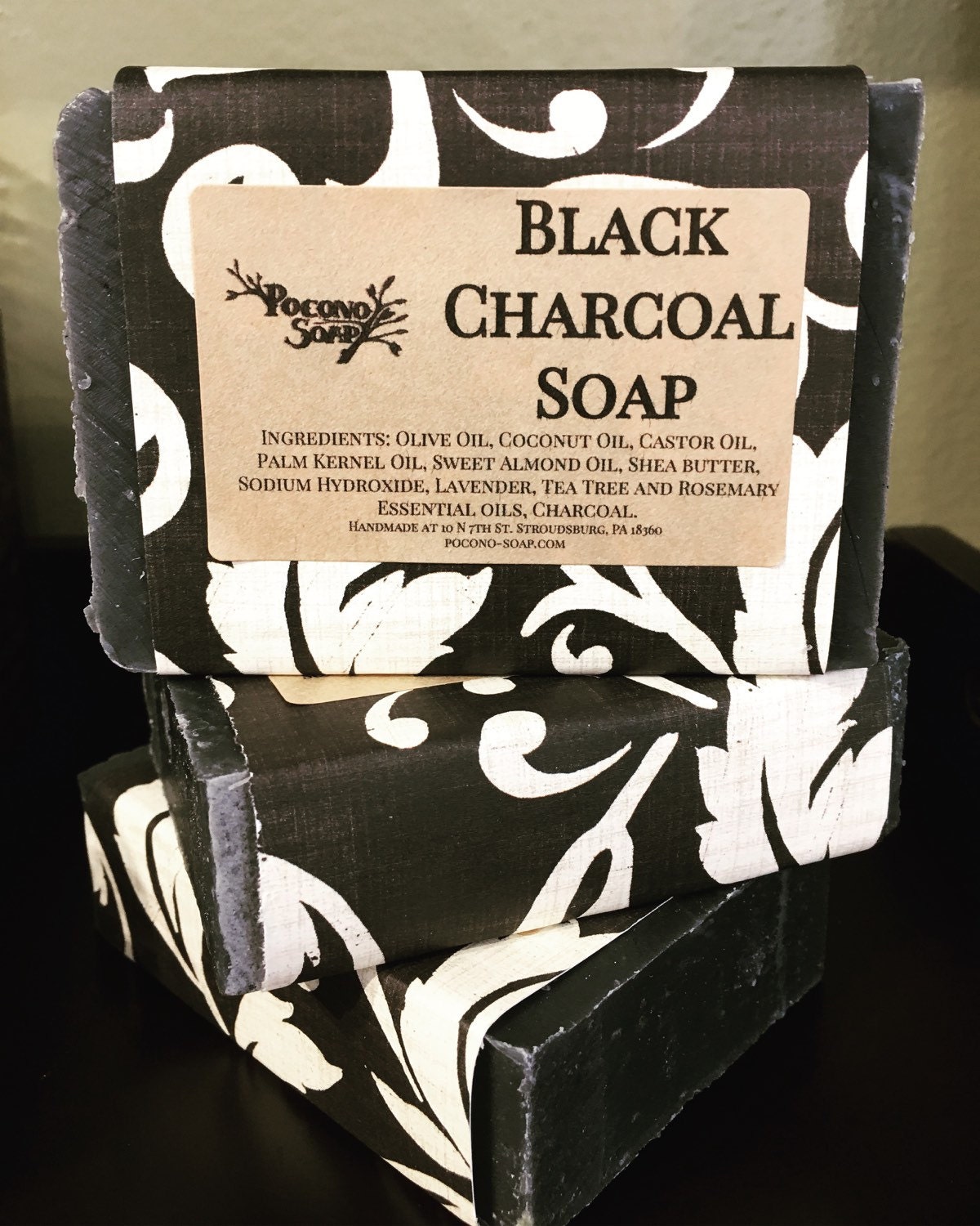 Black Charcoal Soap