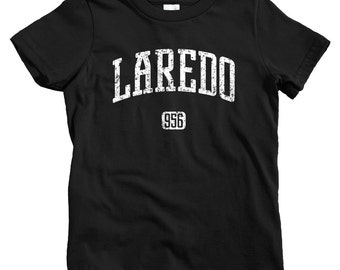 Kids Laredo 956 T-shirt - Baby, Toddler, and Youth Sizes - Laredo Texas Tee - 4 Colors