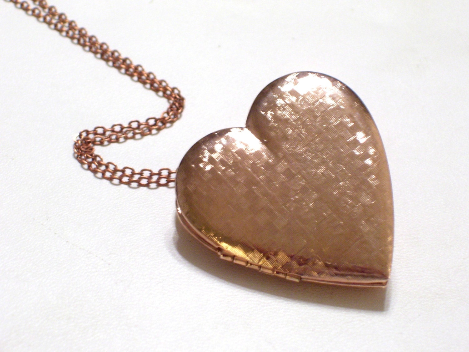 Rose Gold Heart Locket Necklace Rose Gold Locket Valentine