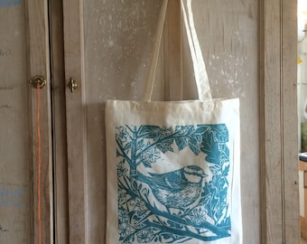 Tote bag- Hedgerow design by Lou Tonkin